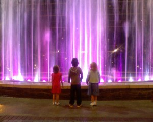 It's may not be Disney World but they seemed to like it.